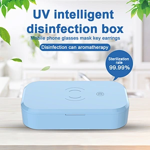 99% kill bacteria multifunctional portable sterilizer disinfection watch cell phone uv sterilizer box