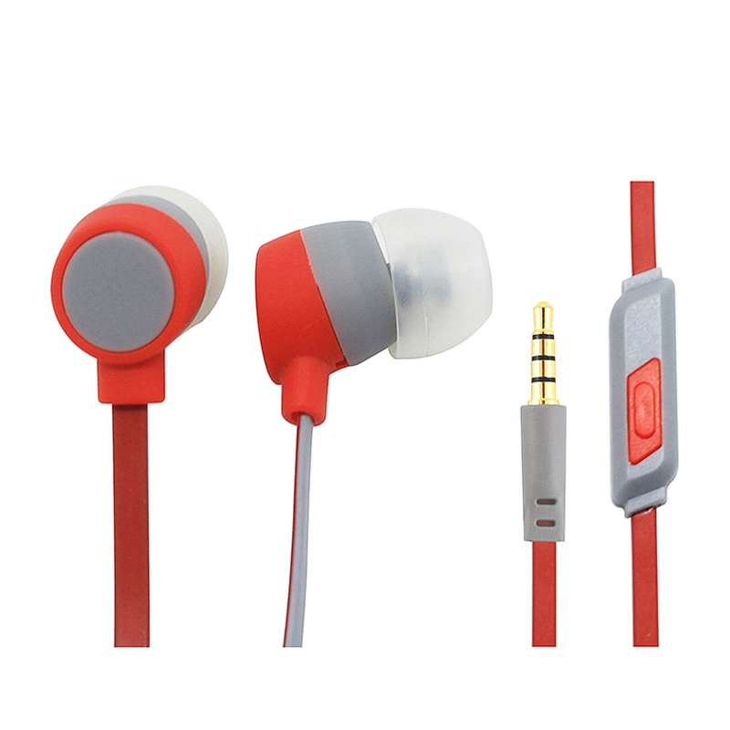 Hot selling mobile phone accessories stereo wired earphone in ear earphones earbuds