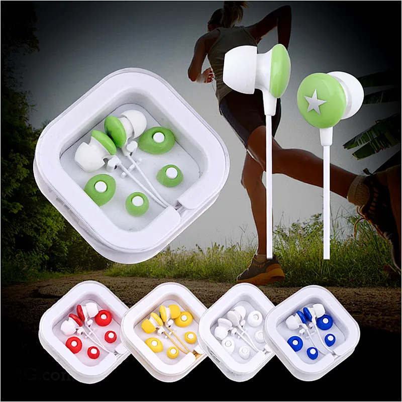 Colour active noise cancelling earphones and headphones for EarPods with fast delivery time
