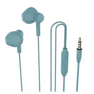 Hot sale corded earphones headphones for 3.5mm computer interface device & for mobile phones