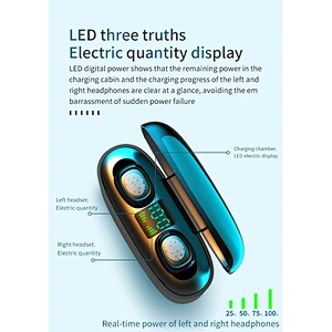 New Big battery capacity wireless Touch control TWS Earbuds air ear dots pods earphones with power charger