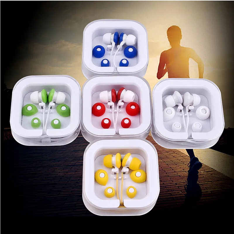 Colour active noise cancelling earphones and headphones for EarPods with fast delivery time