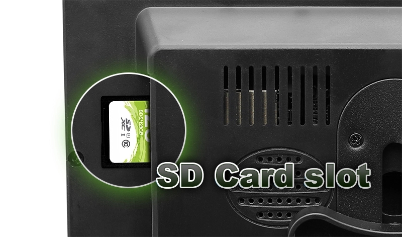 monitor built-in DVR system
