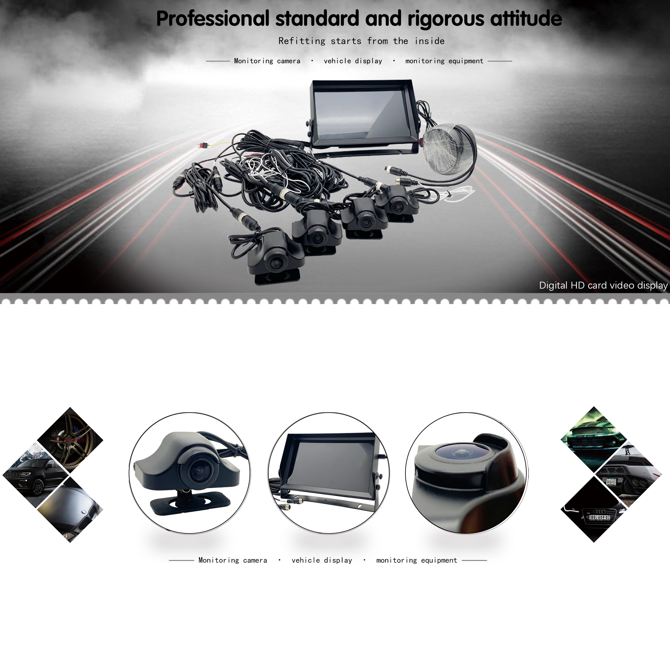 4 ways camera system