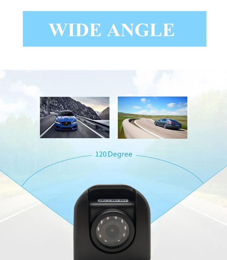 car side view camera system