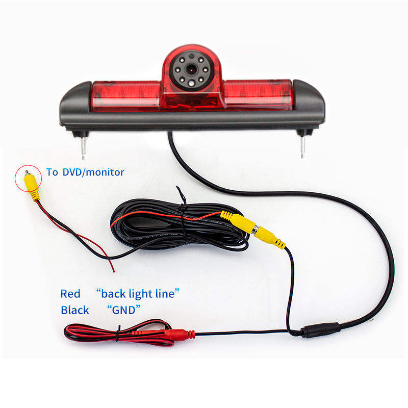 high level brake light camera
