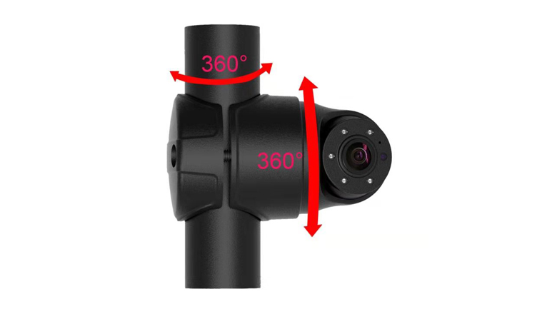 360 degree side view camera