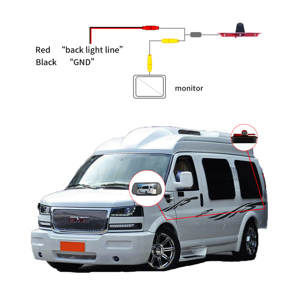 silverado 3rd brake light camera