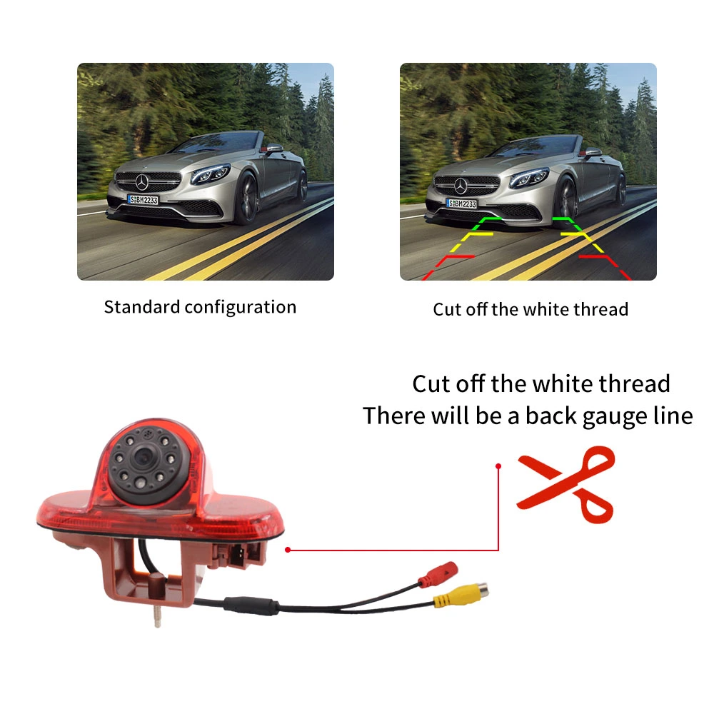 dodge ram 3rd brake light cargo camera kit