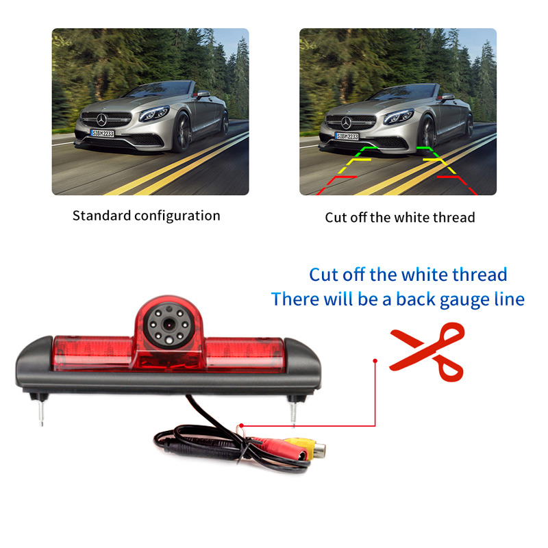 high level brake light camera on the suzuki vitara