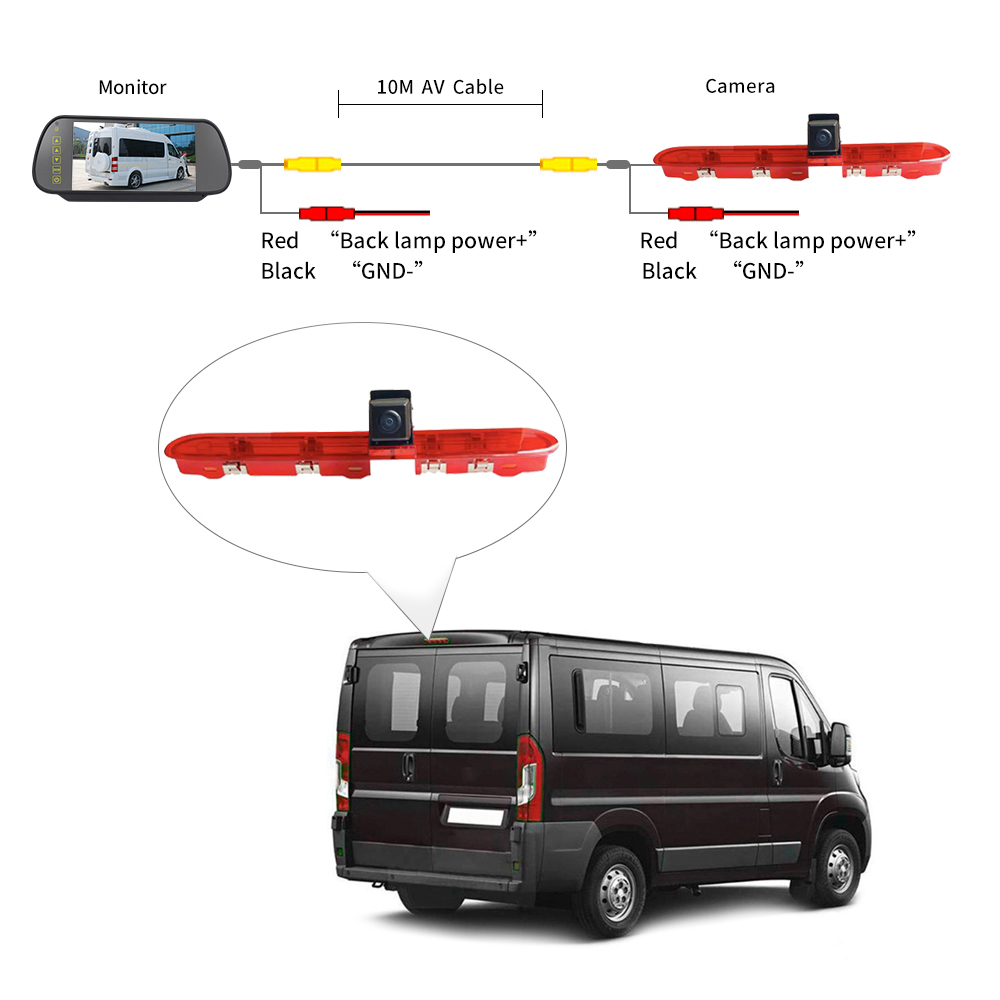 corolla third brake light camera