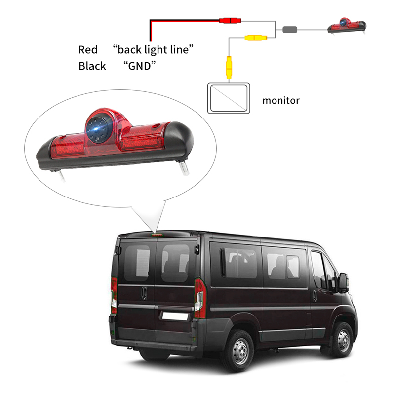 how to attach a camera to a corsa brake light