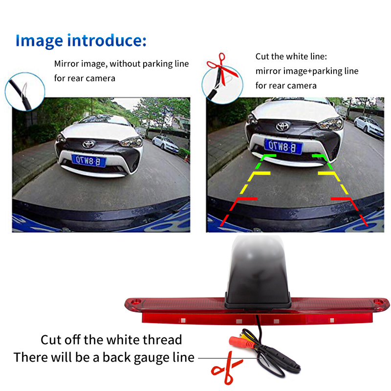 back up camera for third brake light on ford f350
