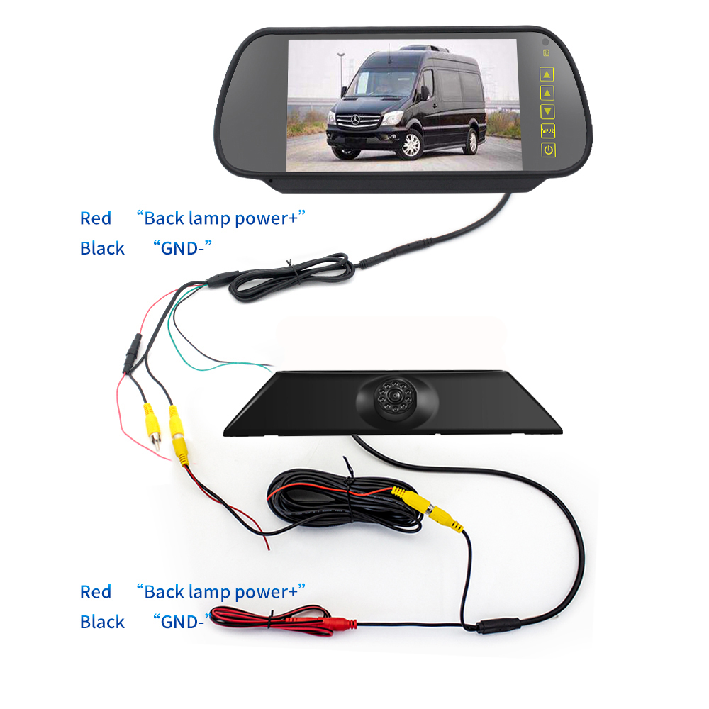 camera system for rear view