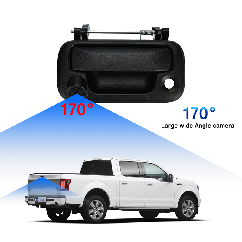 2007 toyota tundra tailgate handle with camera