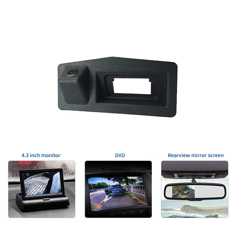 relocate third brake light and back up camera