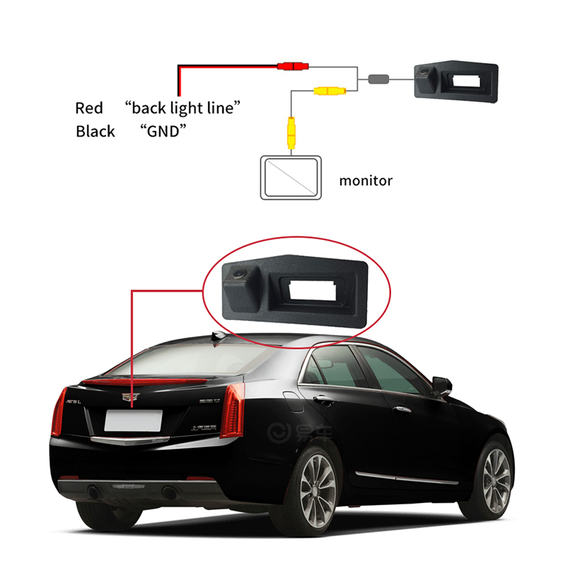 rear view camera brake light
