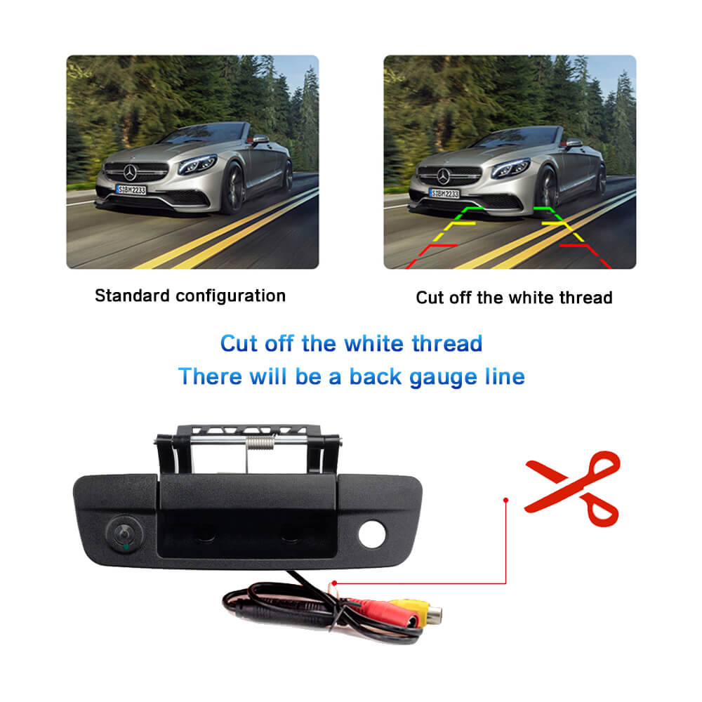 dodge ram tailgate handle backup camera