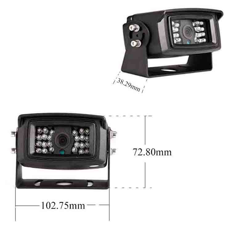 truck rear view camera side rear view mirror camera