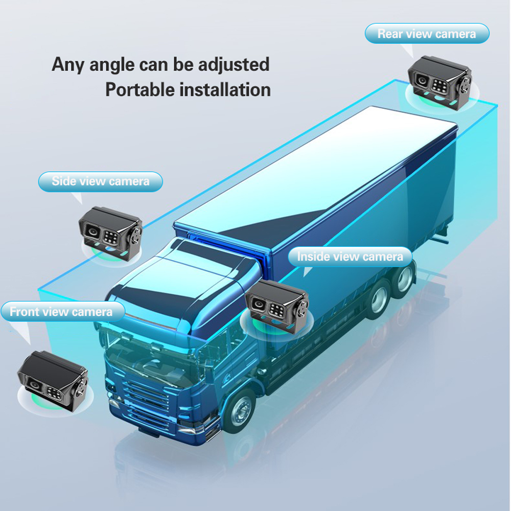 vehicle camera for rear view
