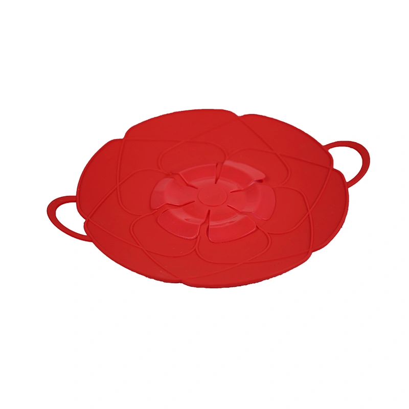 New Design Anti-Splash Silicone Cover Spill Stopper Pot Lid for Cookware Parts