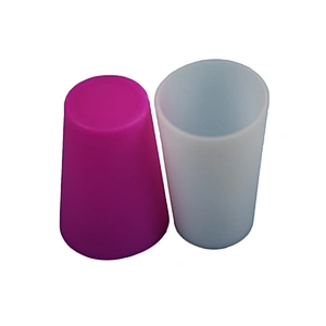 2018 Popular Drinkware FDA 100% Food Grade Silicone Water Cup For Drinking Tools