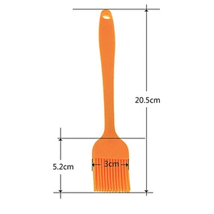 Factory Price Heat Temperature Resistance Cooking Colorful Silicone Oil Brush