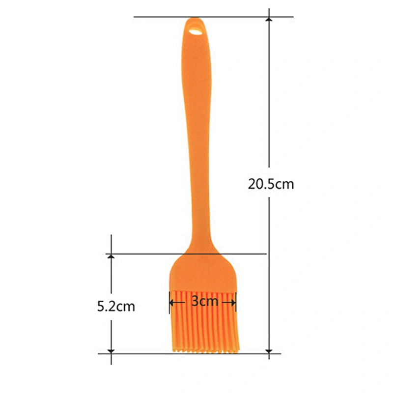 Factory Price Heat Temperature Resistance Cooking Colorful Silicone Oil Brush