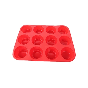 2018 Fashion DIY Baking Tools Silicone Cake Mold 12 Standard Size Mould