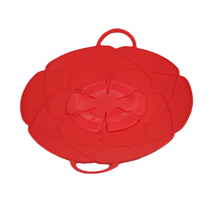 New Design Anti-Splash Silicone Cover Spill Stopper Pot Lid for Cookware Parts