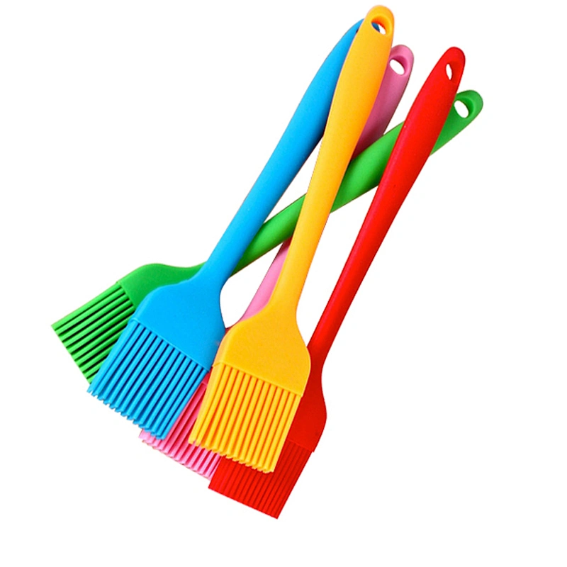 Factory Price Heat Temperature Resistance Cooking Colorful Silicone Oil Brush