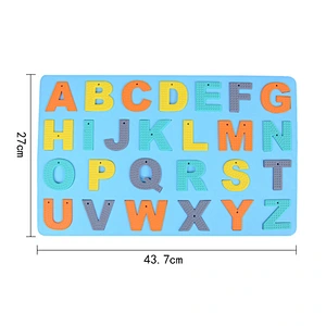 Educational Child Toys Soft Silicone Puzzles For kid Jigsaw Puzzle
