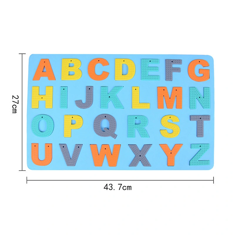 Educational Child Toys Soft Silicone Puzzles For kid Jigsaw Puzzle