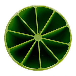 Novelty Flexible  Homemade Lemon Silicone Ice Cube Tray