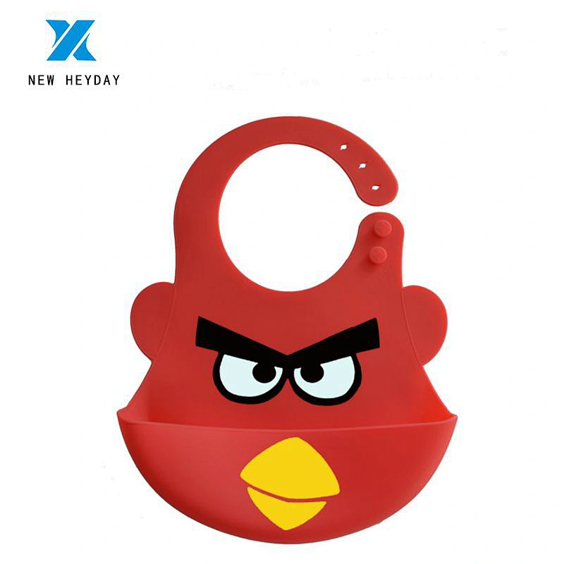 2018 Baby Favourite And Food Grade Cute Silicone Baby Bib