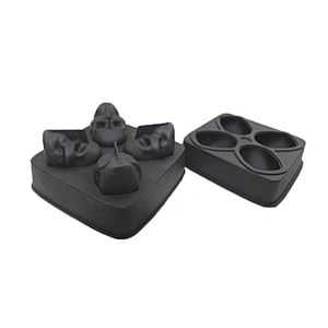 Wholesale Fashion Ice Tools Skullcandy Shape Food Grade Silicone Ice Cube Tray Mold