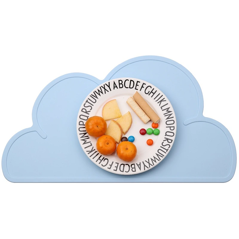 New Design Cloud Shape Tableware Mat Anti-slip Heat Resisting Table Place Mat