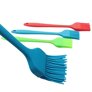 Factory Price Heat Temperature Resistance Cooking Colorful Silicone Oil Brush