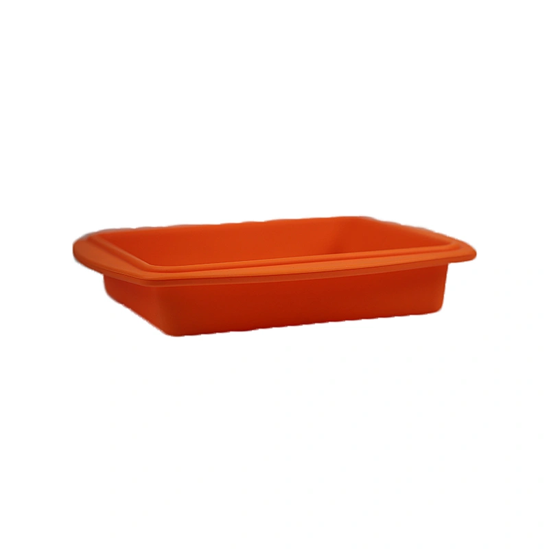 Wholesale Alibaba Hot Selling Rectangle Food Grade Silicone Bread Cake Baking Mold