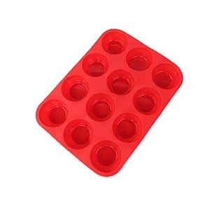 2018 Fashion DIY Baking Tools Silicone Cake Mold 12 Standard Size Mould