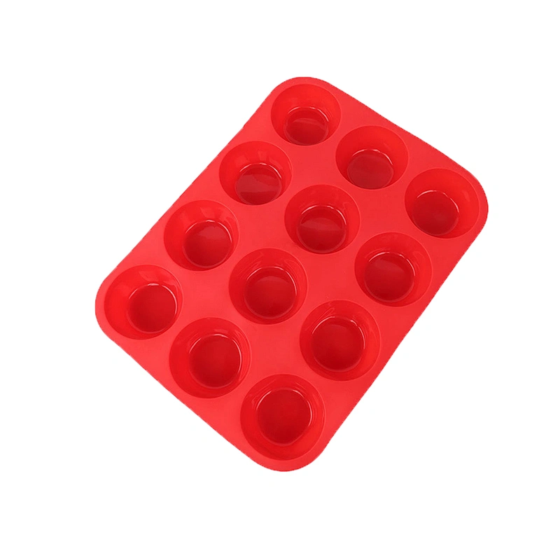 2018 Fashion DIY Baking Tools Silicone Cake Mold 12 Standard Size Mould