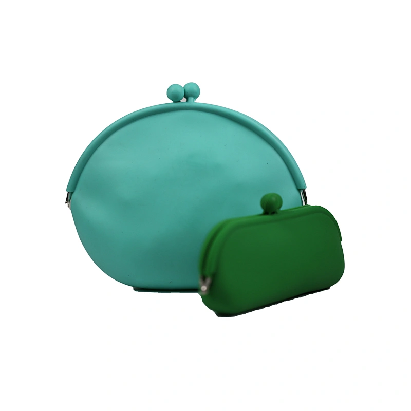 Wholesale Fashion Coin Purses FDA Silicone Coin Wallet Super Soft For Gifts