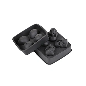 Wholesale Fashion Ice Tools Skullcandy Shape Food Grade Silicone Ice Cube Tray Mold