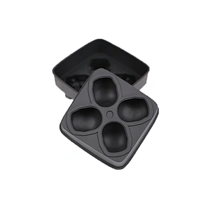 批发时尚冰工具Skullcandy形状食品级硅胶冰格托盘模具