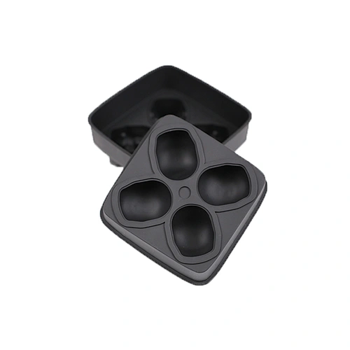 批发时尚冰工具Skullcandy形状食品级硅胶冰格托盘模具