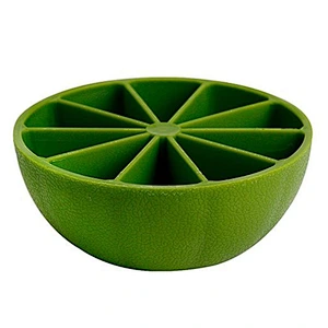 Novelty Flexible  Homemade Lemon Silicone Ice Cube Tray