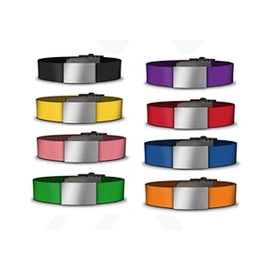 Promotional Fashion Eco-Friendly Custom Design Silicone Id Bracelet