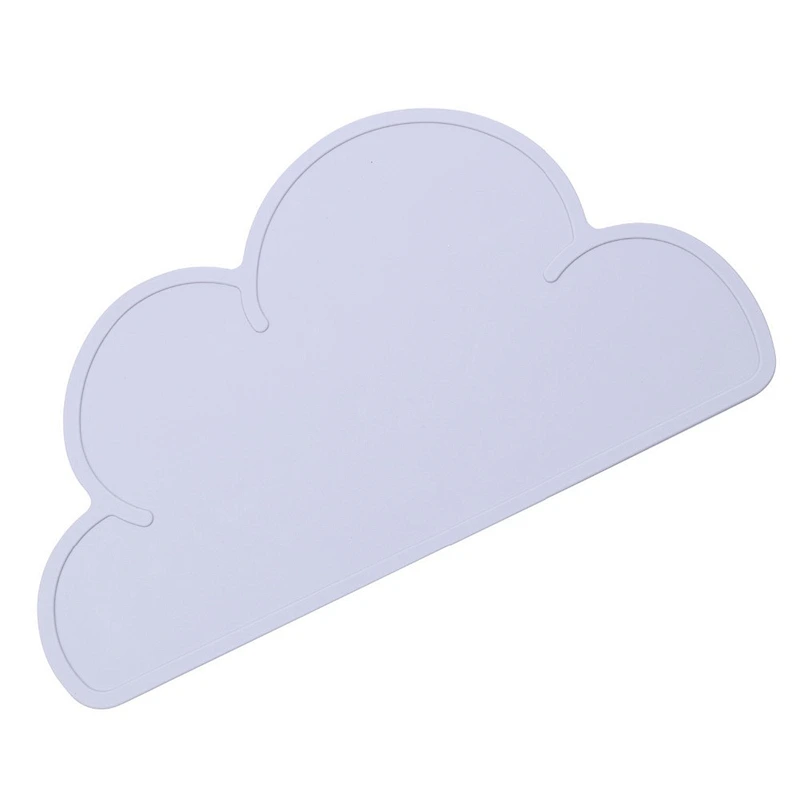 New Design Cloud Shape Tableware Mat Anti-slip Heat Resisting Table Place Mat