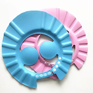 2018 Hot Factory Direct Sale Custom Waterproof Silicone Shower Cap For Baby