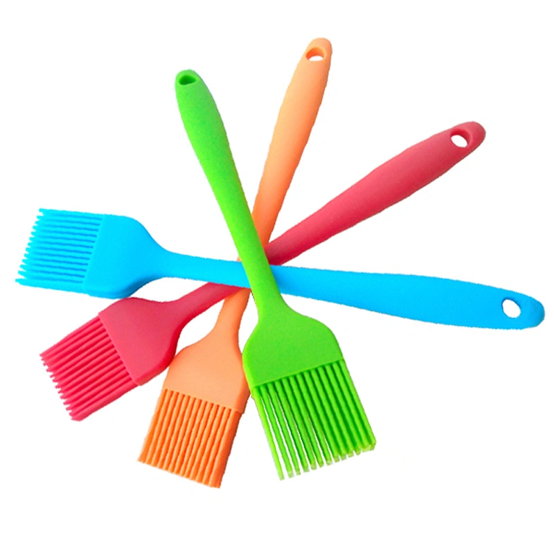 Factory Price Heat Temperature Resistance Cooking Colorful Silicone Oil Brush